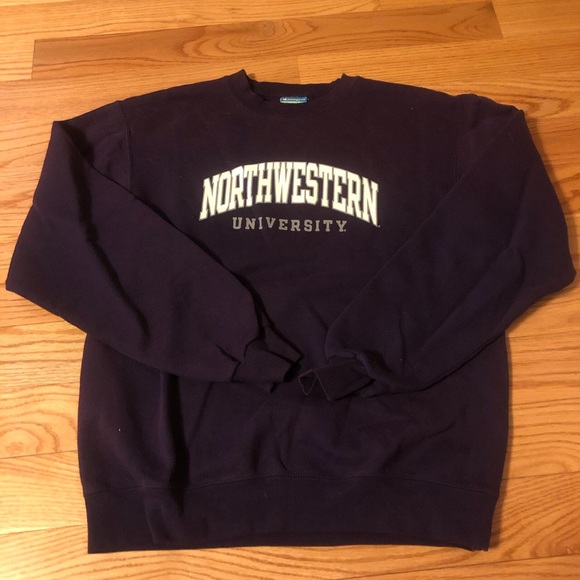 Champion Sweaters - Northwestern Crewneck Sweatshirt